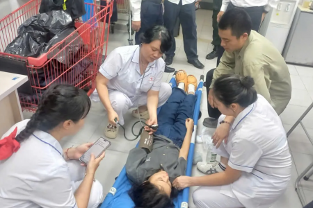 Sở Y tế Hà Nội báo cáo về công tác đáp ứng y tế trong các buổi diễn tập A80