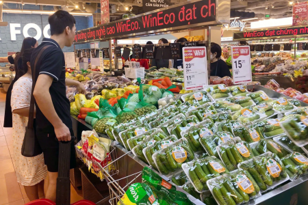 Hà Nội: Siêu thị đồng loạt khuyến mại, kích cầu hàng Việt dịp Lễ Quốc khánh 2/9