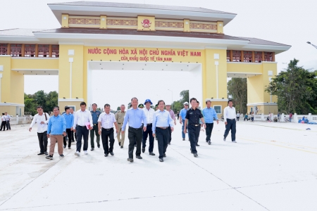 Sắp khai trương cặp cửa khẩu quan trọng giữa Việt Nam và Campuchia