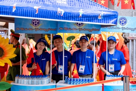 Gần 1 triệu sản phẩm Vinamilk tiếp sức cho đại lễ kỷ niệm 80 năm quốc khánh 2/9