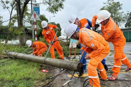 Điện lực Nghệ An hoàn tất khôi phục lưới điện, bảo đảm cấp điện an toàn trước Quốc khánh 2/9