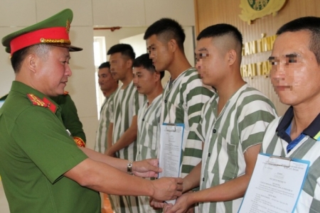 30 phạm nhân tại Nghệ An được hưởng đặc xá dịp Quốc khánh