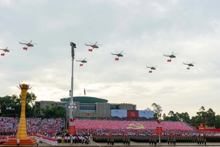 Không quân Việt Nam phô diễn sức mạnh trên bầu trời ngày Quốc khánh