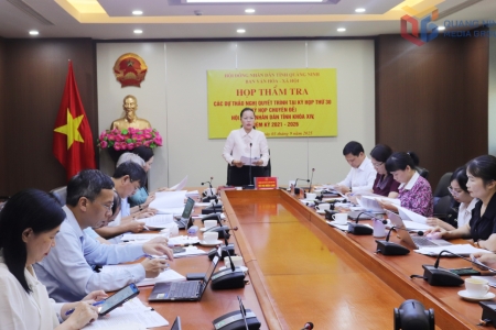 Ban Văn hoá - xã hội tỉnh Quảng Ninh thẩm tra các tờ trình, dự thảo nghị quyết