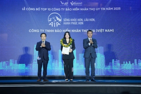 Tổng tài sản của AIA Việt Nam vượt mốc hơn 71.000 tỷ đồng