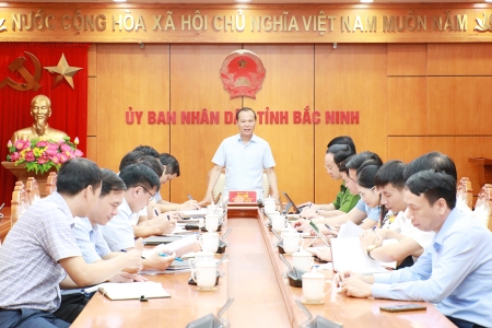 Bắc Ninh đẩy nhanh tiến độ rà soát, ban hành bộ chỉ số phục vụ chỉ đạo, điều hành của UBND tỉnh