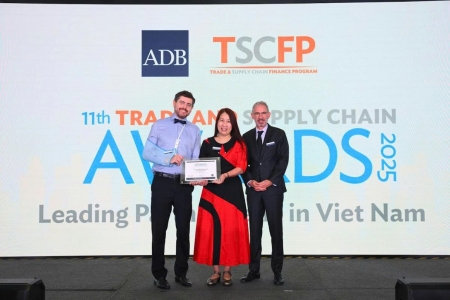 Lập cú đúp giải thưởng từ ADB, TPBank ghi dấu ấn trên bản đồ tài trợ thương mại toàn cầu