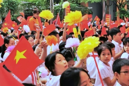 Sáng 5/9, gần 30 triệu học sinh, sinh viên khai giảng năm học mới