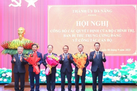 Đà Nẵng: Có tân Bí thư Thành ủy và nhân sự mới cho vị trí Chủ tịch UBND thành phố