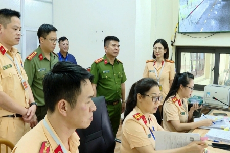 Công an Ninh Bình đẩy mạnh mạnh ứng dụng công nghệ, minh bạch trong sát hạch cấp giấy phép lái xe