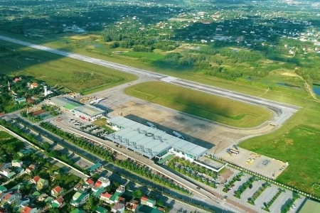 Nghệ An thu hồi hơn 67ha đất phục vụ nâng cấp sân bay Vinh