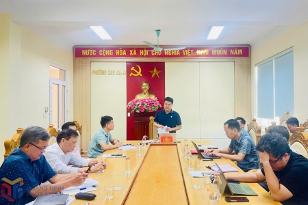 Quảng Ninh: Phường Cao Xanh rà soát tiến độ, tháo gỡ vướng mắc các dự án của Công ty 507