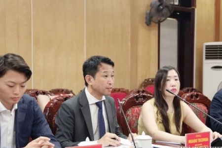 Doanh nghiệp Nhật Bản làm việc tại Thanh Hóa về Dự án Nhà máy nhiệt điện LNG Nghi Sơn