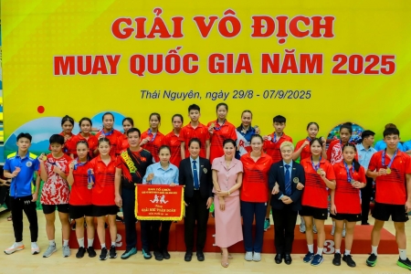 Muay Thanh Hóa giành ngôi Á quân toàn đoàn lứa tuổi 15-16 tại Giải vô địch quốc gia 2025
