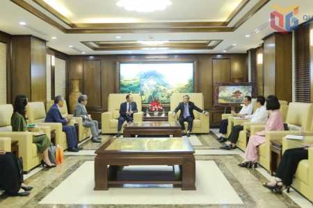 Bí thư Tỉnh ủy Quảng Ninh tiếp xã giao nguyên Đại sứ Hàn Quốc tại Việt Nam