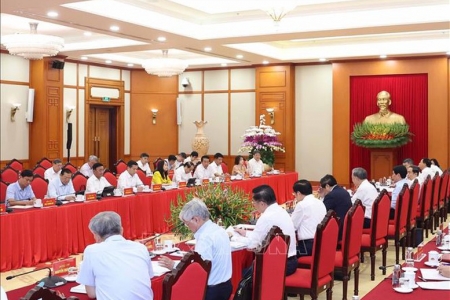 Bộ Chính trị cho ý kiến về công tác chuẩn bị Đại hội Đảng bộ các cơ quan Đảng Trung ương