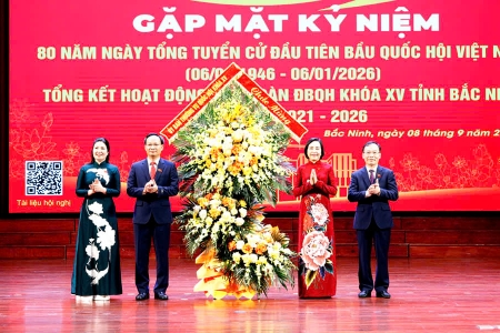 Bắc Ninh: Gặp mặt kỷ niệm 80 năm Ngày Tổng tuyển cử đầu tiên bầu Quốc hội Việt Nam