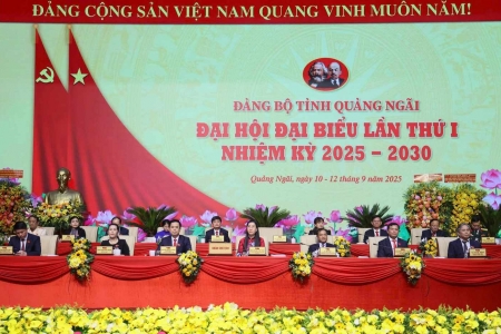 Ngày mai khai mạc Đại hội Đảng bộ trực thuộc Trung ương đầu tiên của cả nước tại Quảng Ngãi