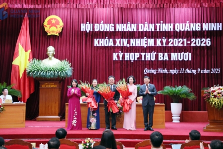 Ông Nguyễn Đức Thành được bầu giữ chức Phó Chủ tịch HĐND tỉnh Quảng Ninh