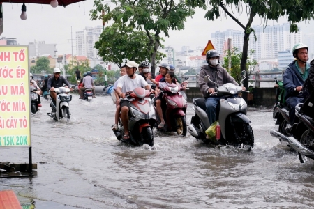 TP. HCM đẩy mạnh các giải pháp chống ngập đô thị