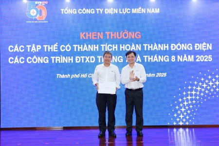 EVNSPC đóng điện 78 công trình 110kV trong 8 tháng đầu năm