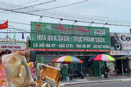 Cơ sở Thanh Thanh (Xuân Trường – Ninh Bình): Bày bán thực phẩm có thực sự an toàn?