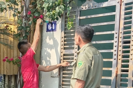 Cần Thơ triển khai đánh số và gắn biển số nhà, công trình xây dựng