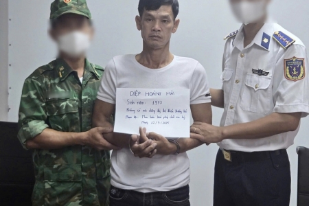 Bộ Tư lệnh Vùng Cảnh sát biển 4 bắt giữ đối tượng mua bán trái phép chất ma túy