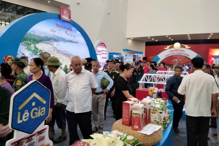 Thanh Hóa nhận giải thưởng “Không gian trưng bày tiêu biểu” tại Triển lãm thành tựu đất nước