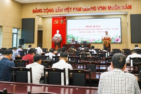 Nghệ An tổ chức họp báo, chuẩn bị cho Đại hội thi đua yêu nước năm 2025
