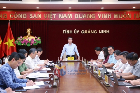 Tiểu ban Tuyên truyền - Khánh tiết Đại hội đại biểu Đảng bộ tỉnh Quảng Ninh lần thứ XVI họp triển khai nhiệm vụ