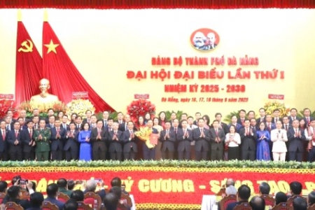 Đà Nẵng: Công bố Ban Thường vụ Thành ủy, lần đầu có đại diện cấp phường