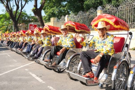 Cái mới về thương hiệu du lịch trên tour xích lô tại trung tâm thành phố biển Đà Nẵng