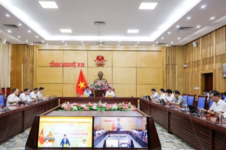 Nghệ An giải ngân vốn đầu tư công vượt mức bình quân cả nước