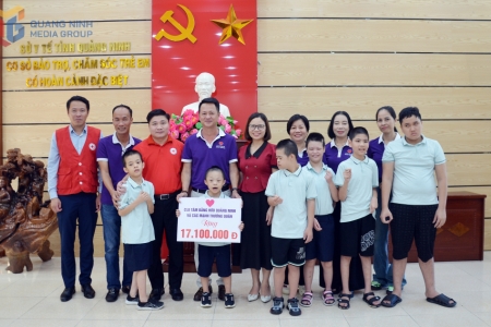 Quảng Ninh trao kinh phí hỗ trợ Cơ sở bảo trợ, chăm sóc trẻ em có hoàn cảnh đặc biệt