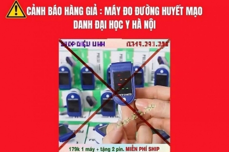 Bệnh viện Đại học Y Hà Nội không sản xuất, không bán máy đo đường huyết
