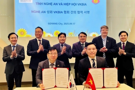 Nghệ An tăng cường hợp tác đầu tư, thương mại với các đối tác Hàn Quốc