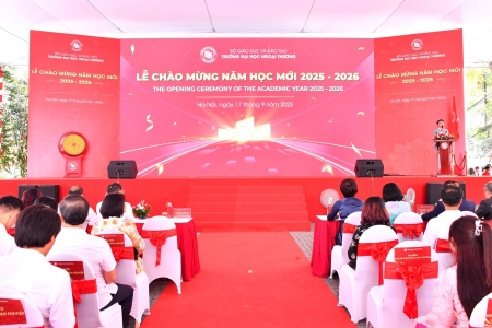 Vietcombank đồng hành cùng Trường Đại học Ngoại thương tại Lễ chào mừng năm học 2025-2026