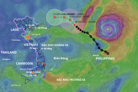 Tiếp tục xuất hiện cơn bão Ragasa với cường độ rất mạnh sau cơn bão số 8