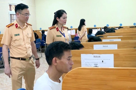 Công an Thanh Hóa thông báo danh sách thí sinh đạt kỳ sát hạch, cấp giấy phép lái xe