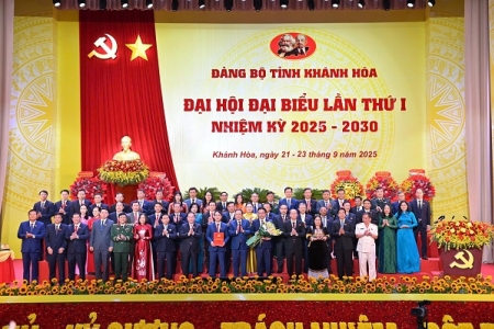 Khai mạc Đại hội đại biểu Đảng bộ tỉnh Khánh Hòa lần thứ I, nhiệm kỳ 2025 – 2030