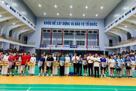 Khai mạc Giải vô địch cầu lông các cây vợt xuất sắc Quốc gia năm 2025 tại Gia Lai