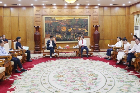 Bắc Ninh: Lãnh đạo tỉnh tiếp và làm việc với Công ty Shemar Power (Trung Quốc)