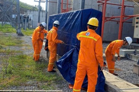 EVN chủ động ứng phó với bão Ragasa, bảo đảm an toàn hệ thống điện
