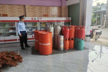 Xử phạt doanh nghiệp kinh doanh LPG gần 220 triệu đồng vì bán hàng cho đối tác không đủ điều kiện