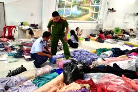 Gia Lai tịch thu 360 kg vải may mặc kinh doanh trái phép