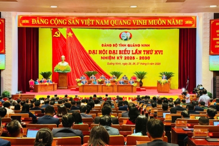 Đại hội đại biểu Đảng bộ tỉnh Quảng Ninh lần thứ XVI, nhiệm kỳ 2025 - 2030 tiến hành phiên trù bị