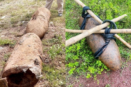 Quảng Trị: Liên tiếp phát hiện và xử lý an toàn 5 quả bom “khủng”