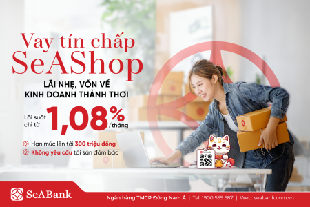 SeABank ra mắt gói vay tín chấp SeAShop: Giải pháp vốn cho hộ kinh doanh