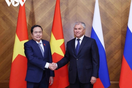 Hôm nay, Chủ tịch Duma Quốc gia Nga thăm chính thức Việt Nam